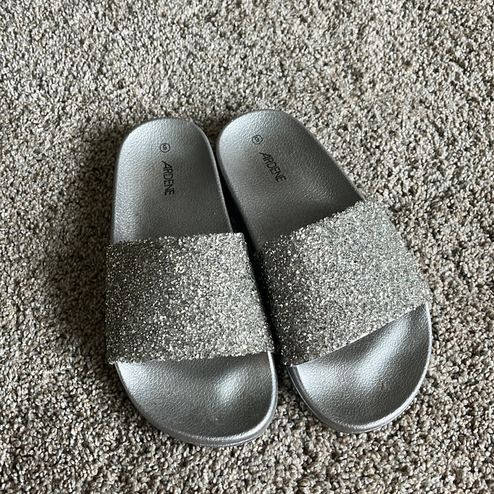 Ardene Glitter Slides (shoes)